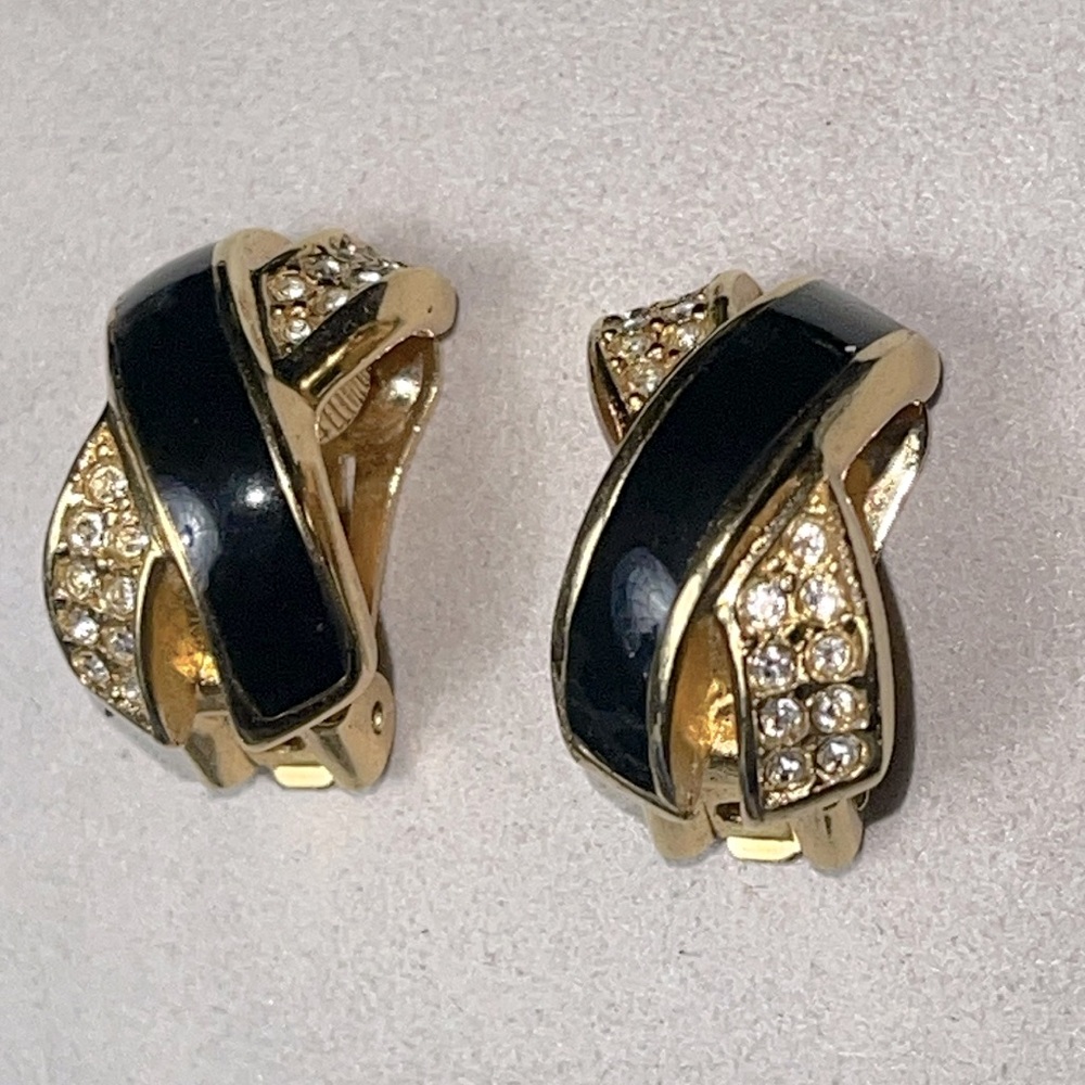 Christian Dior Vintage Clip-on Earrings